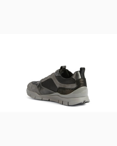 Geox hohe Sneakers aus Mischgewebe