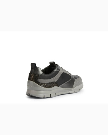 Geox zapatillas altas de material mixto