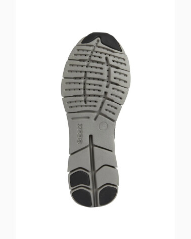 Geox baskets hautes en matériau mixte