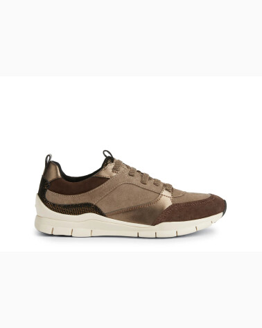 Geox hohe Sneakers aus Mischgewebe