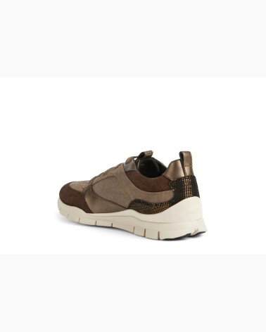 Geox hohe Sneakers aus Mischgewebe