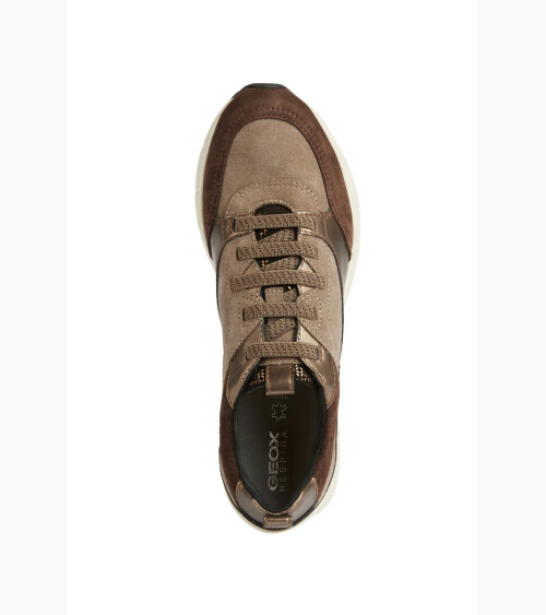 Geox hohe Sneakers aus Mischgewebe