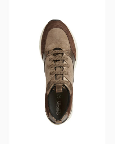 Geox hohe Sneakers aus Mischgewebe
