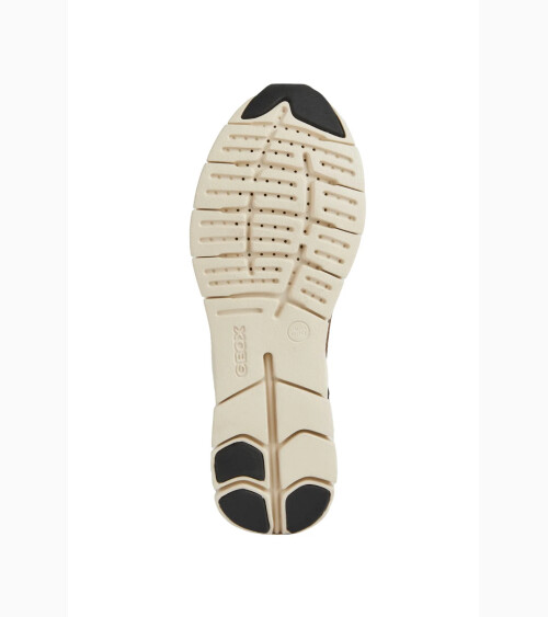 Geox sneakers alte con tomaia in materiale misto