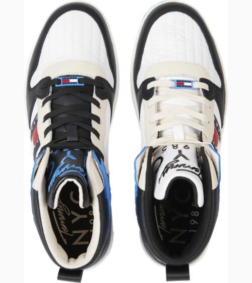 Tommy Jeans sneakers montants avec lacets