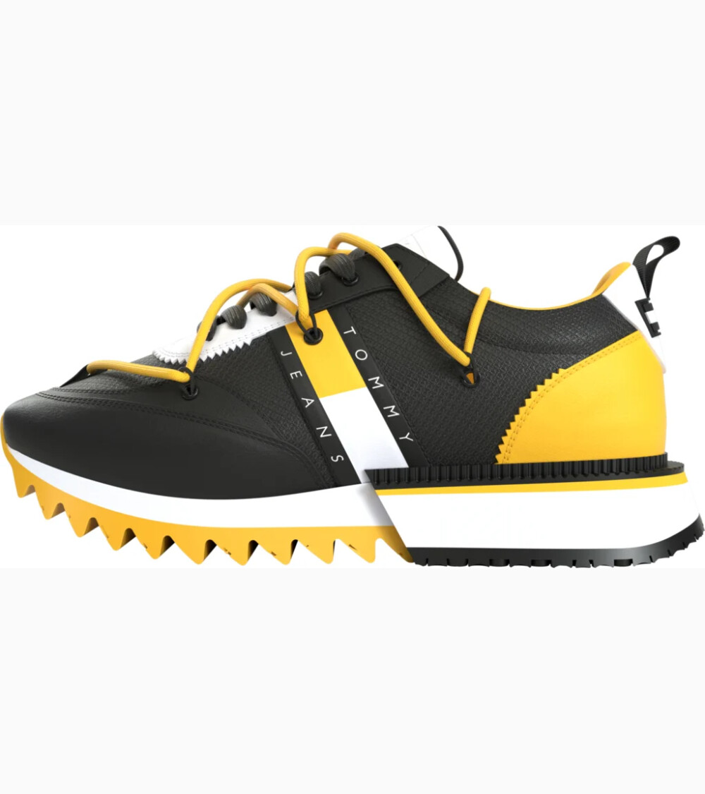 Tommy Jeans high-top sneakers with laces