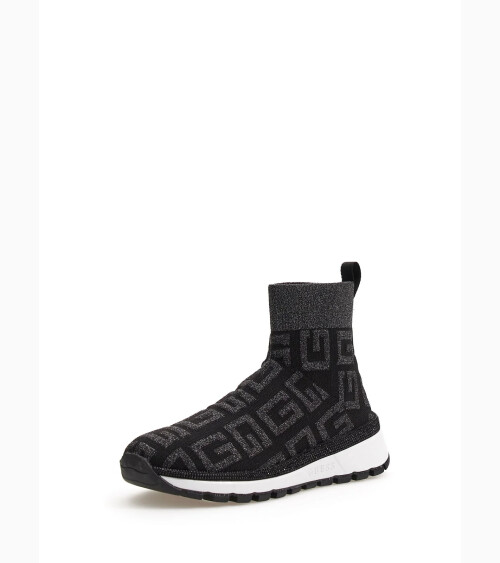 Guess sneakers alte slip-on in tessuto