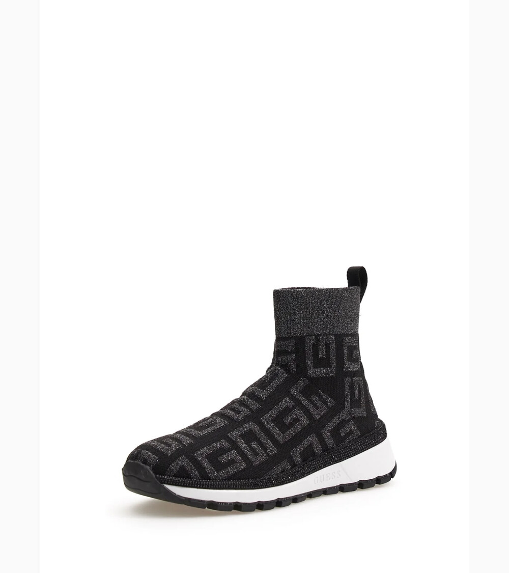 Guess zapatillas altas slip-on de tela