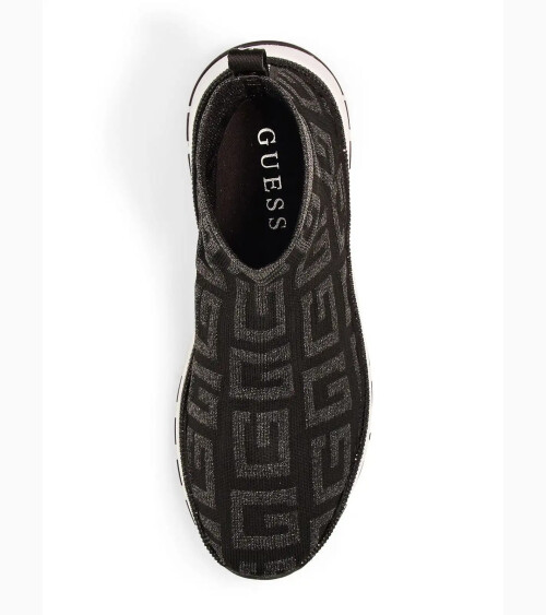 Guess sneakers alte slip-on in tessuto