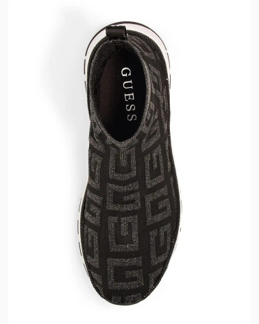 Guess zapatillas altas slip-on de tela