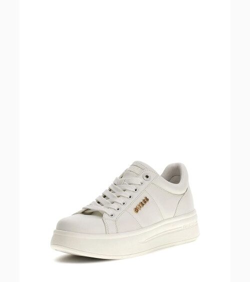Guess sneakers basse con lacci e suola alta
