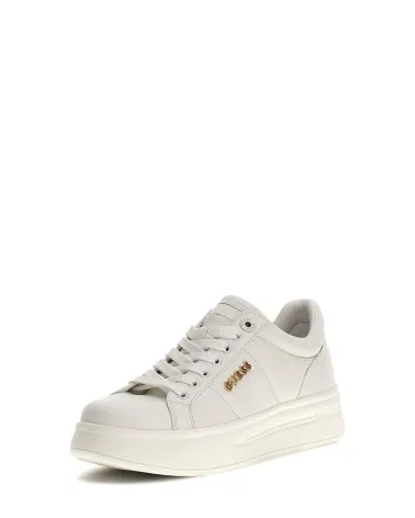 Guess baskets basses avec lacets et semelle haute