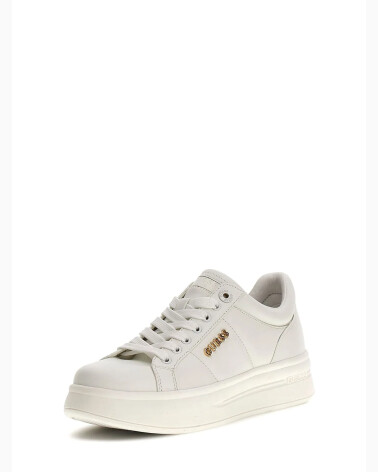 Guess sneakers basse con lacci e suola alta
