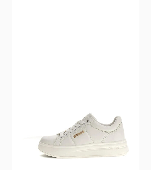 Guess sneakers basse con lacci e suola alta