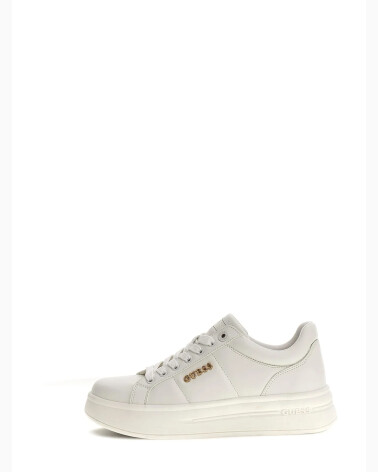 Guess sneakers basse con lacci e suola alta