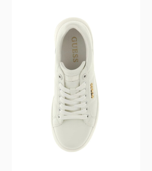 Guess zapatillas bajas con cordones y suela alta