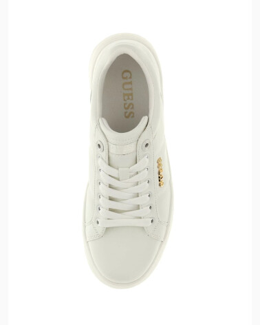 Guess baskets basses avec lacets et semelle haute