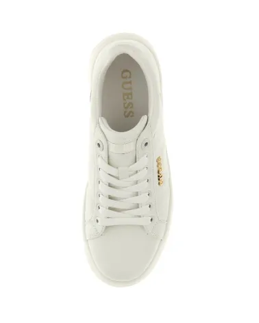 Guess baskets basses avec lacets et semelle haute