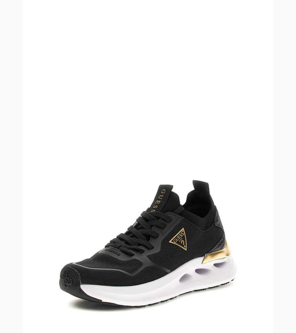 Zapatillas altas Guess de tela con cordones