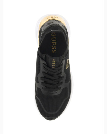 High-top Guess sneakers in fabric with laces