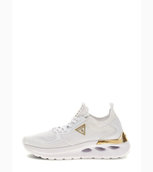 Sneakers alte Guess in tessuto con lacci