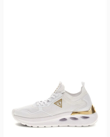Zapatillas altas Guess de tela con cordones