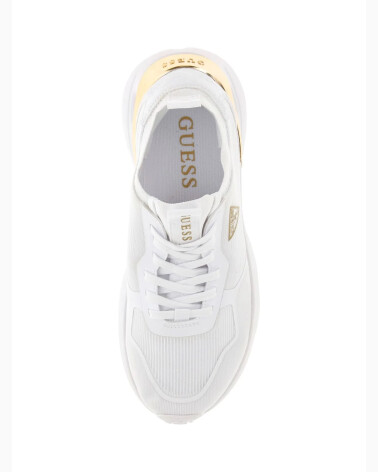 Zapatillas altas Guess de tela con cordones