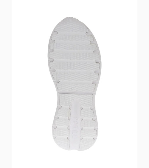 Hochschuh Sneakers von Guess aus Stoff mit Schnürung