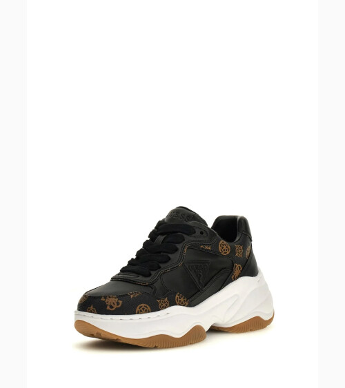 Guess zapatillas altas con motivo logotipado