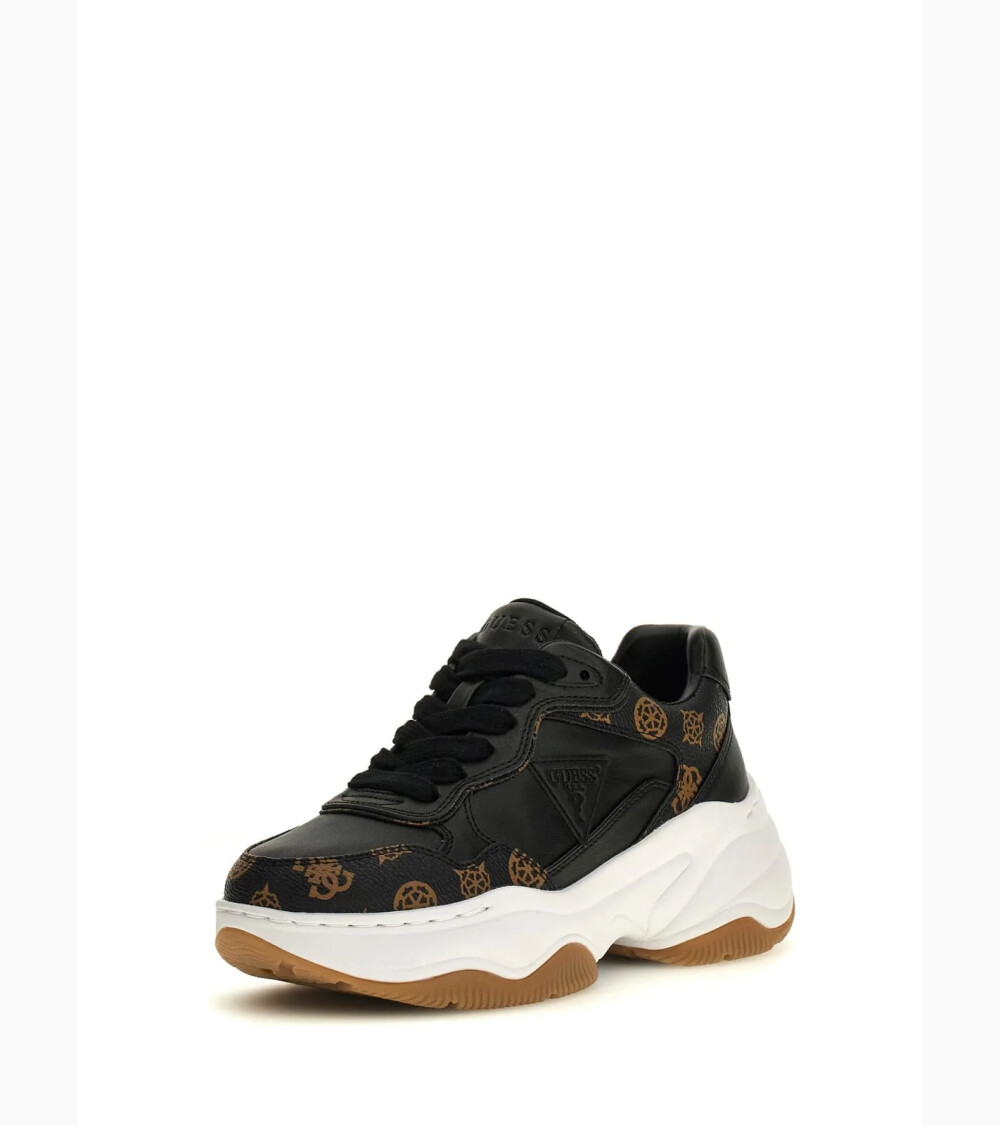Guess zapatillas altas con motivo logotipado