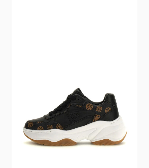 Guess zapatillas altas con motivo logotipado