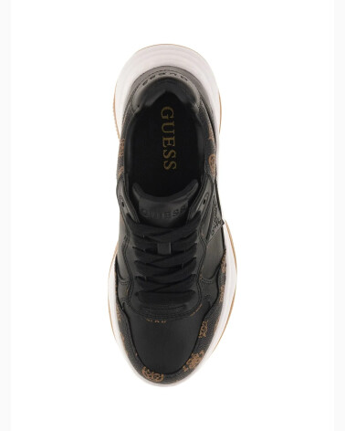 Guess zapatillas altas con motivo logotipado