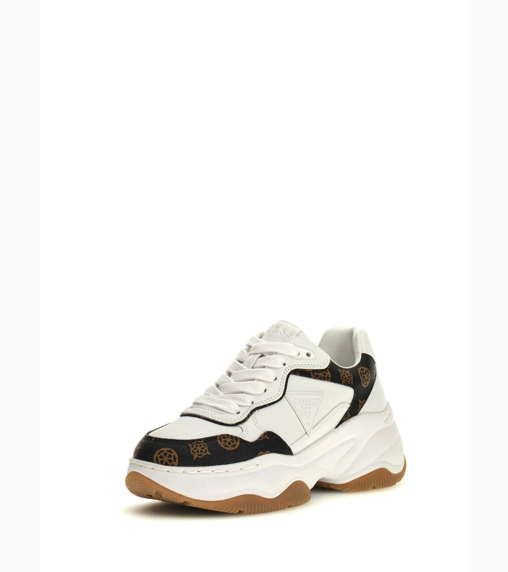Guess zapatillas altas con motivo logotipado