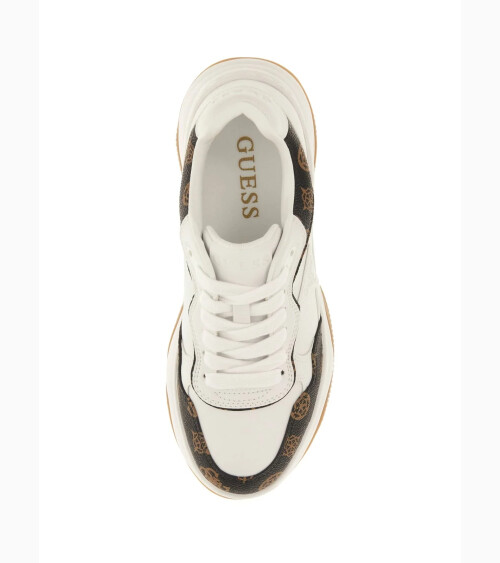 Guess zapatillas altas con motivo logotipado