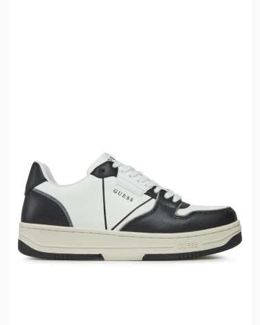Guess Low Sneakers mit Schnürsenkeln und Gummisohle