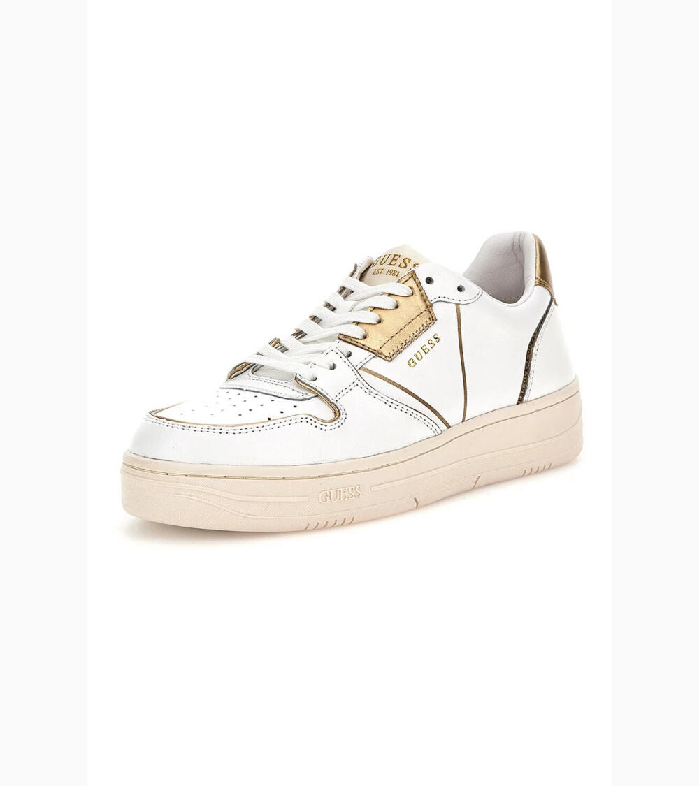 Guess Low Sneakers mit Schnürsenkeln und Gummisohle