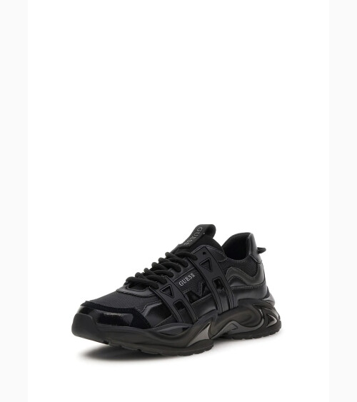 Sneakers alte Guess con lacci