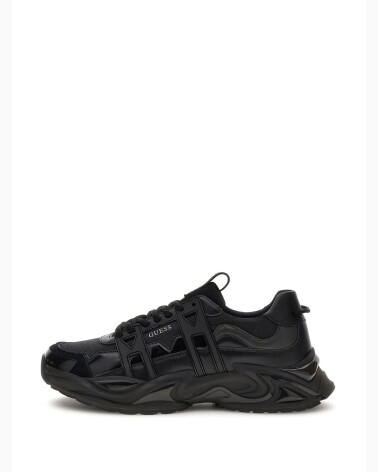 Sneakers alte Guess con lacci