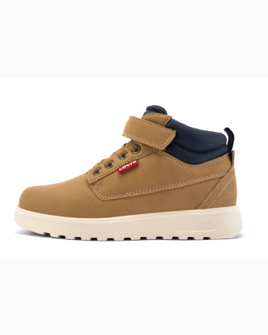 Levi's high-top sneakers with hook and loop and laces