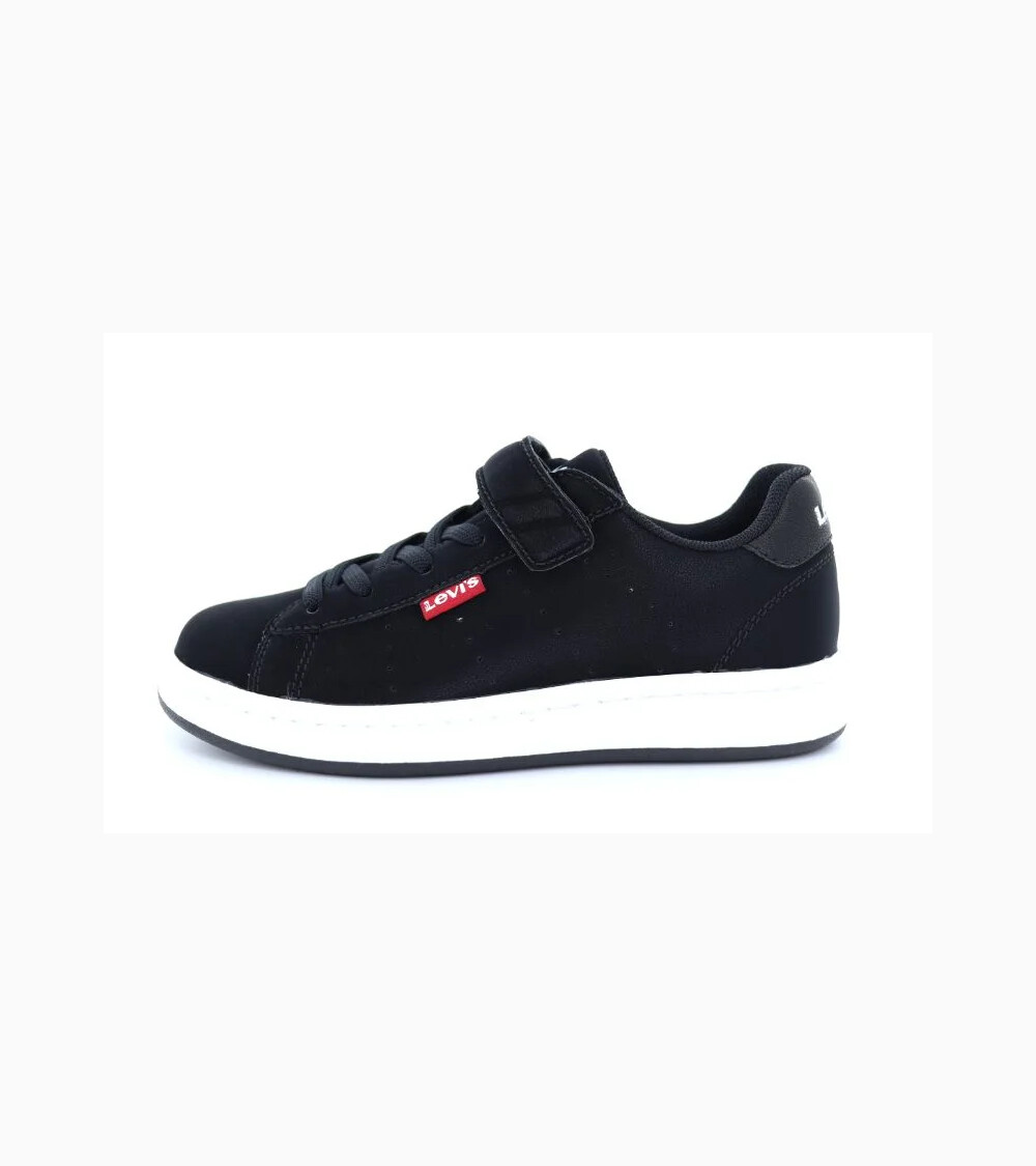Levi's niedrige Sneakers mit Schnürsenkeln und