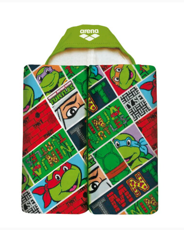 Arena peignoir poncho capuche