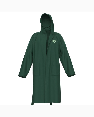 Arena Team Stripe Robe bathrobe with hood