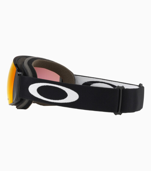 Oakley Flight Deck ski goggles with mirrored lens
