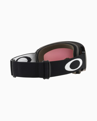 Oakley Flight Deck ski goggles with mirrored lens