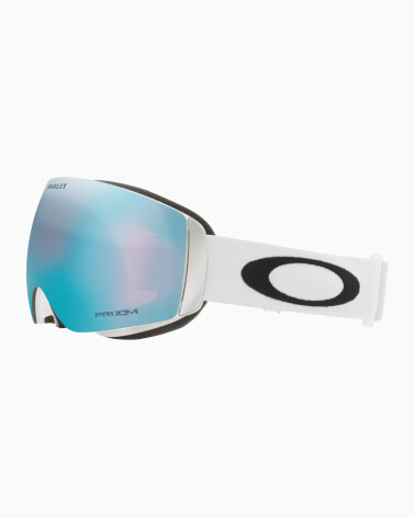 Oakley Flight Deck ski goggles with mirrored lens