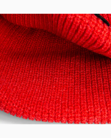 Goorin Bros Mütze mit umgeschlagenem Rand und Applikation