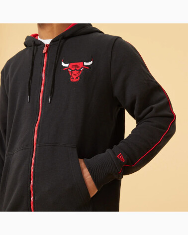 New Era felpa con cappuccio e zip