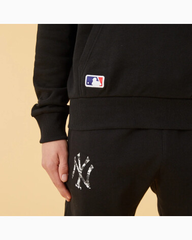 New Era hoodie with logo on the back