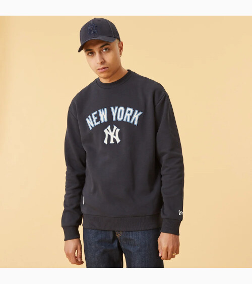 New Era Sudadera de cuello redondo New York