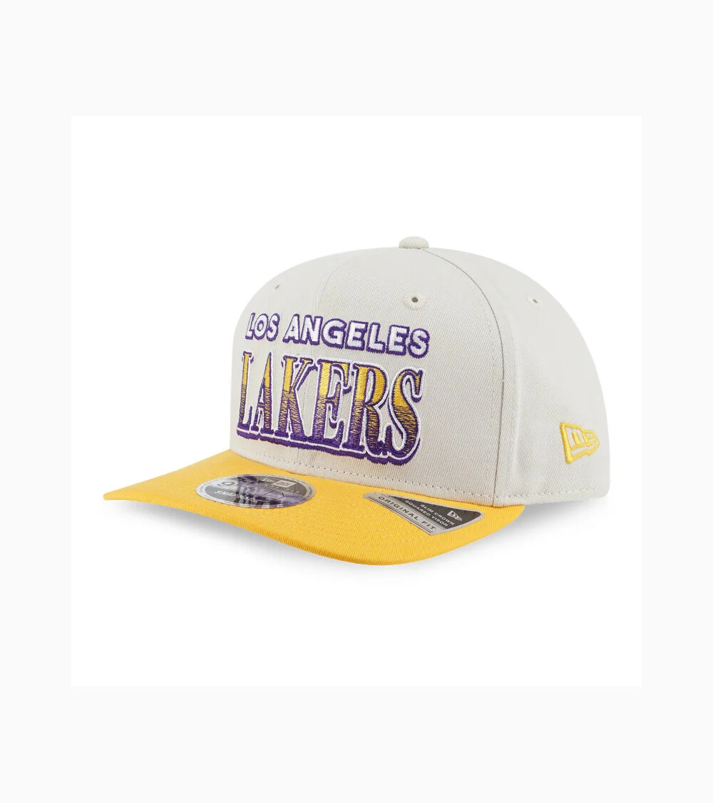 New Era cappello visiera piatta Los Angeles Lakers